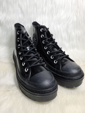 Converse Chuck Taylor All Star Lugged Heel Platform Black Women 7 / Unisex 5 NEW
